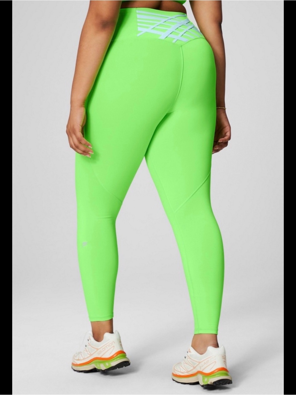 Fabletics Neon Green High-Waist Leggings